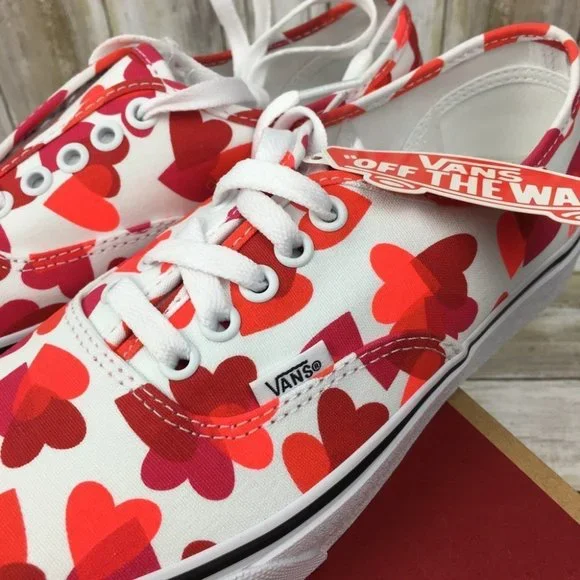 💕💕Vans Authentic Valentines hearts W Sneakers❤️ - Picture 12 of 12